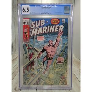 Sub-Mariner #38 1971 Marvel CGC 6.5 Comic Book